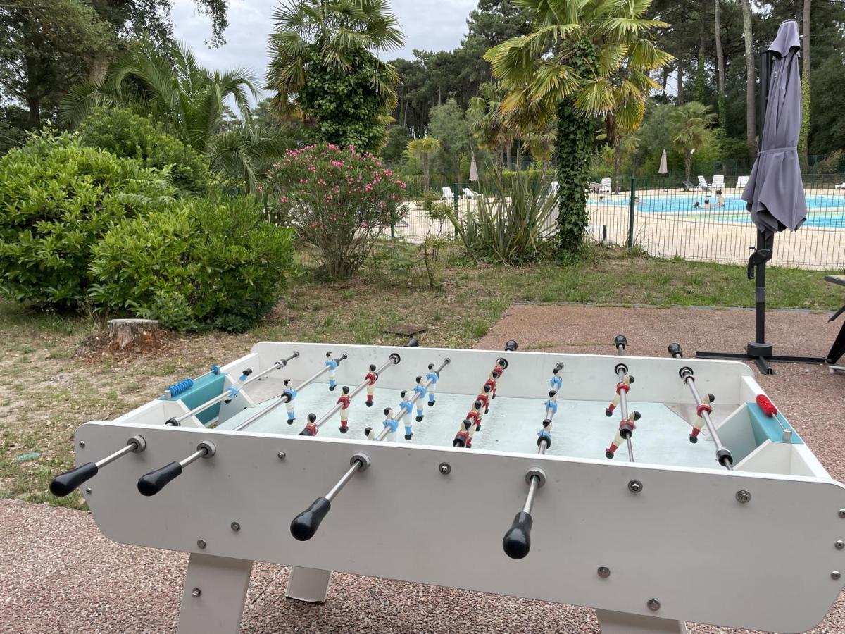 Chalet Paisible A La Plage, Piscine Et Tennis Ondres Extérieur photo