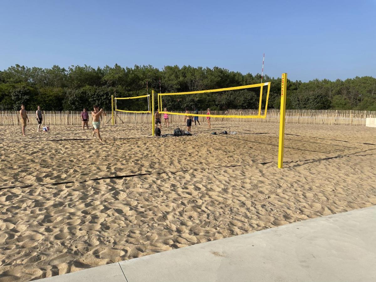 Chalet Paisible A La Plage, Piscine Et Tennis Ondres Extérieur photo