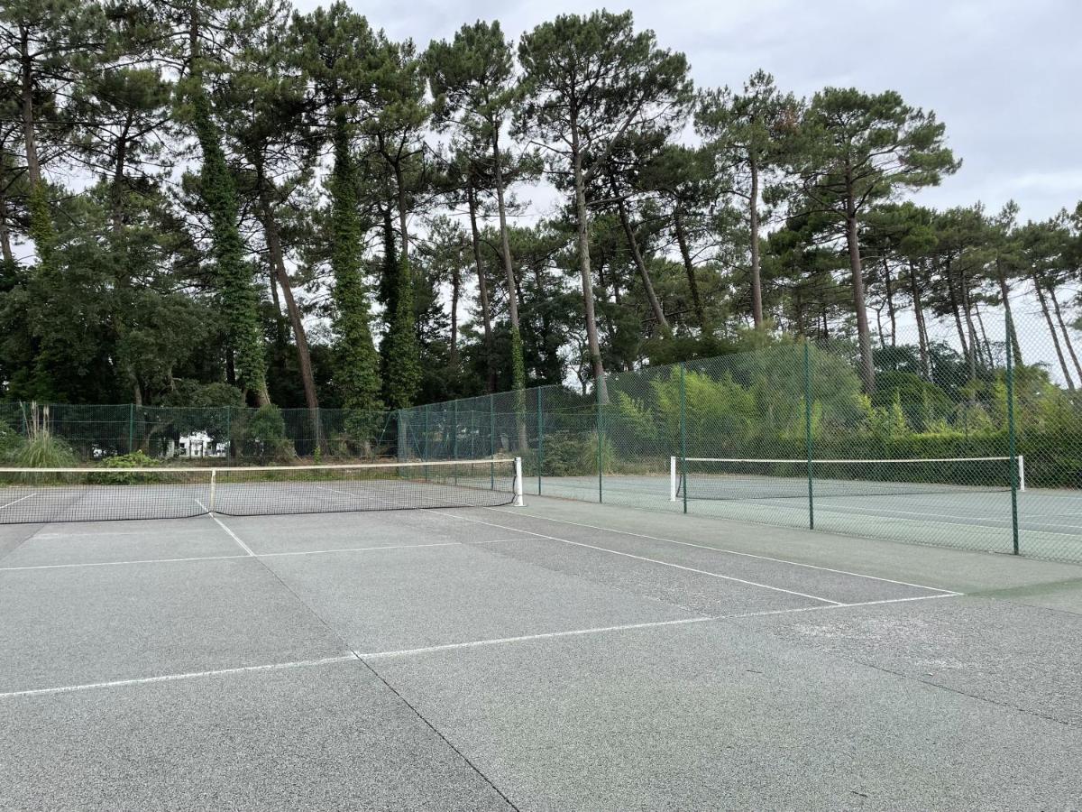 Chalet Paisible A La Plage, Piscine Et Tennis Ondres Extérieur photo