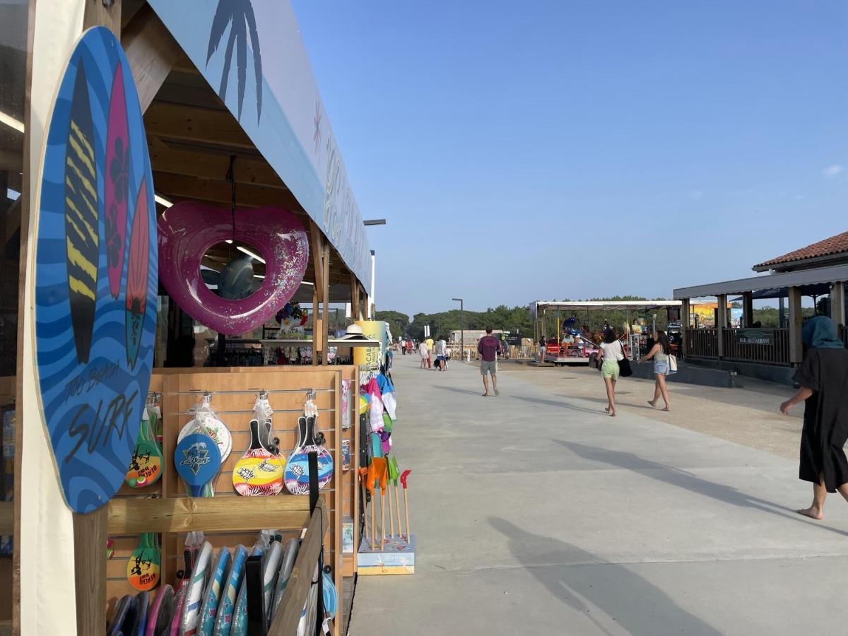 Chalet Paisible A La Plage, Piscine Et Tennis Ondres Extérieur photo