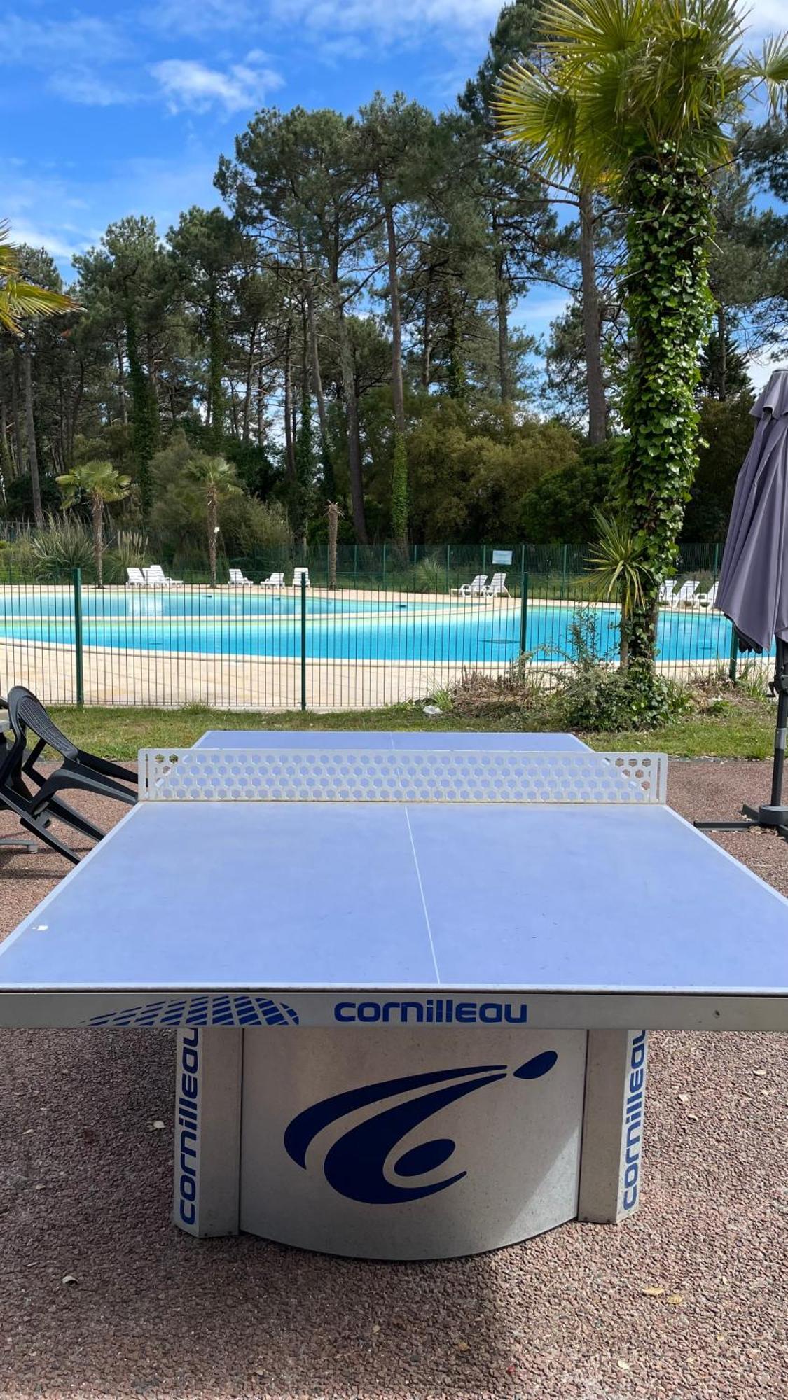 Chalet Paisible A La Plage, Piscine Et Tennis Ondres Extérieur photo
